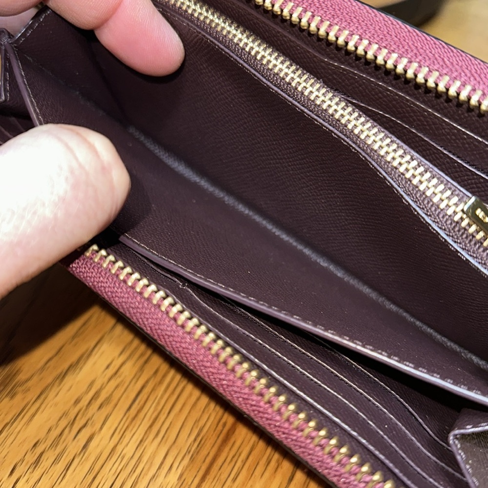 COACH Long Zip Around Wallet - Picture 16 of 16